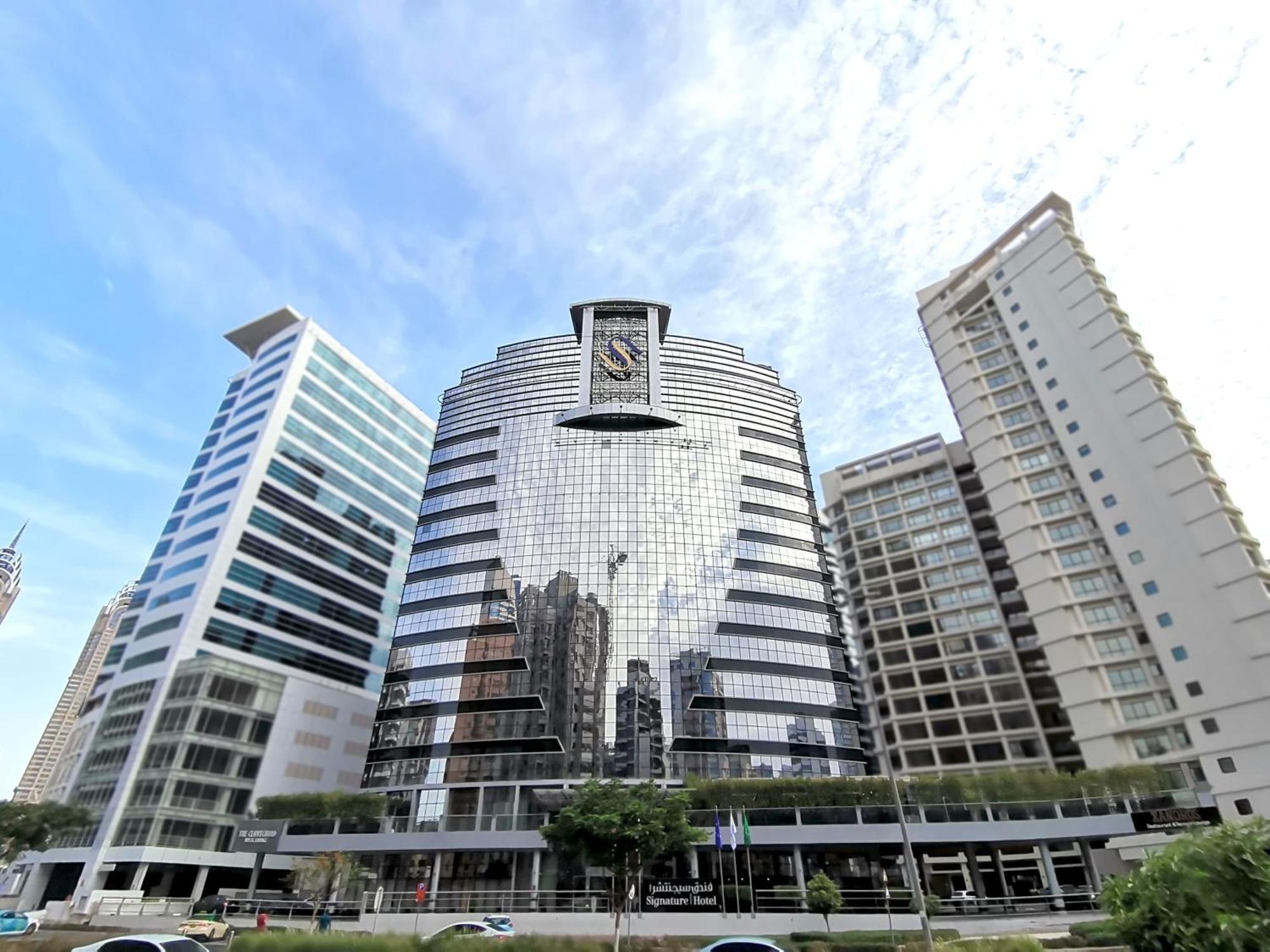 Signature 1 Hotel Tecom Dubai Exterior foto